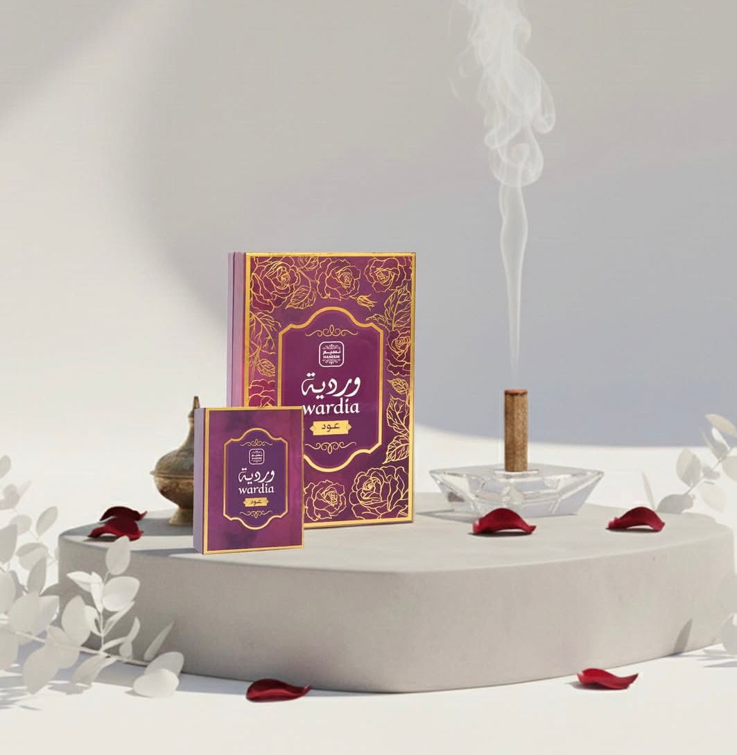 encens élégant parfumé aux fleurs ensemble d’encens wardia